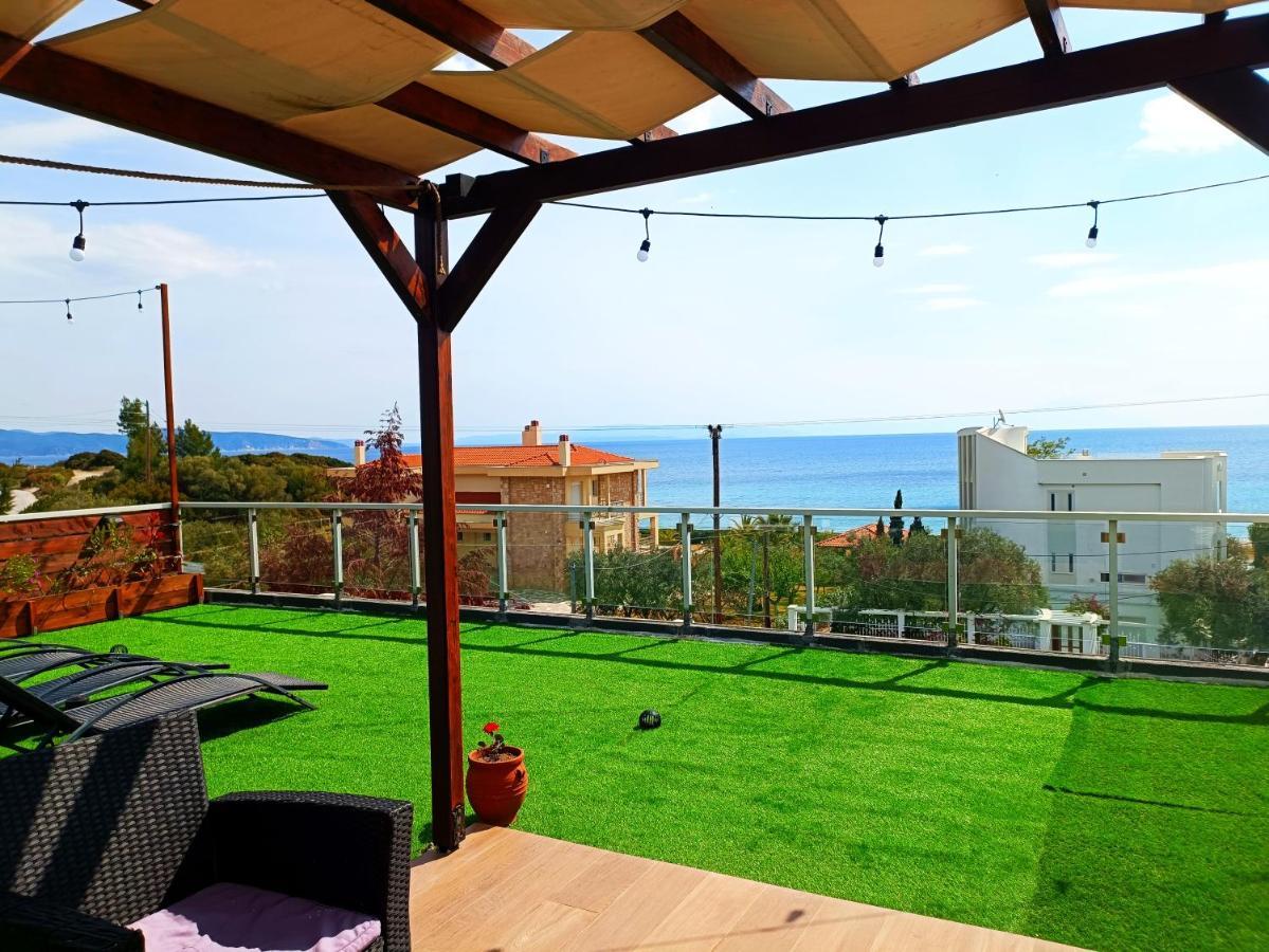 Salonikiou Beach Apartments Akti Salonikiou Zewnętrze zdjęcie