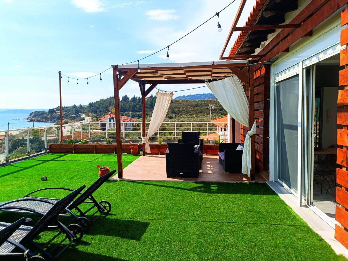 Salonikiou Beach Apartments Akti Salonikiou Zewnętrze zdjęcie