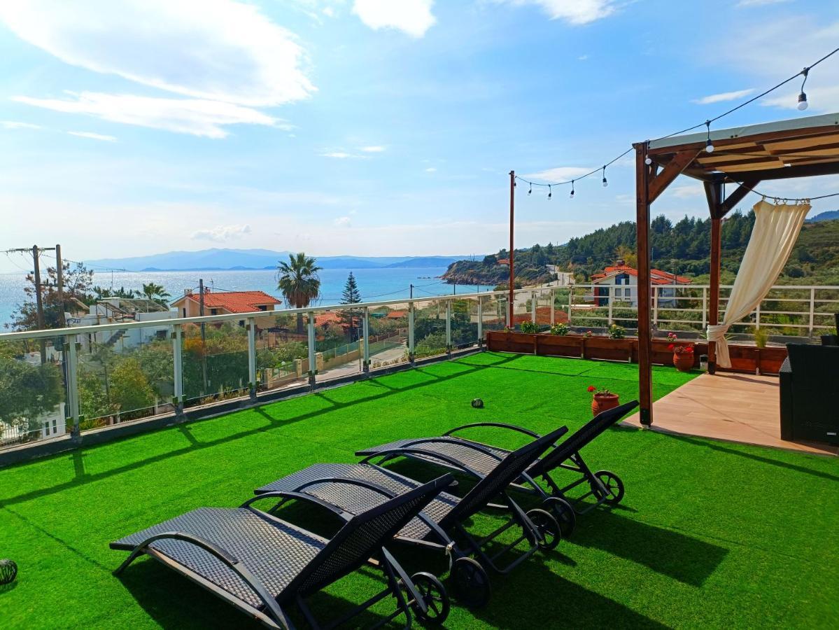 Salonikiou Beach Apartments Akti Salonikiou Zewnętrze zdjęcie