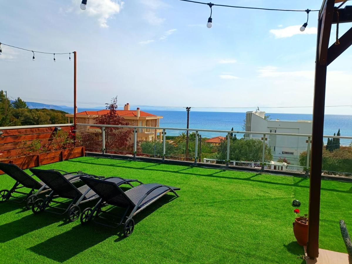 Salonikiou Beach Apartments Akti Salonikiou Zewnętrze zdjęcie